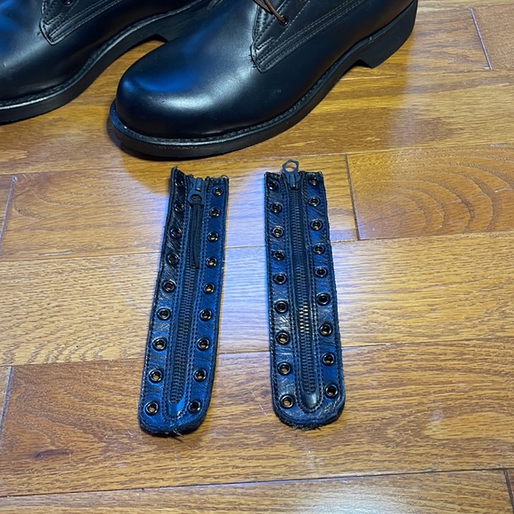 Vintage Biltrite 1975 Military Boots Mens 7.5 Addison Shoe Co Steel Toe Grunge - Picture 13 of 13